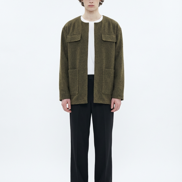 Mono Field Jacket -VQR5J012- Khaki Brown